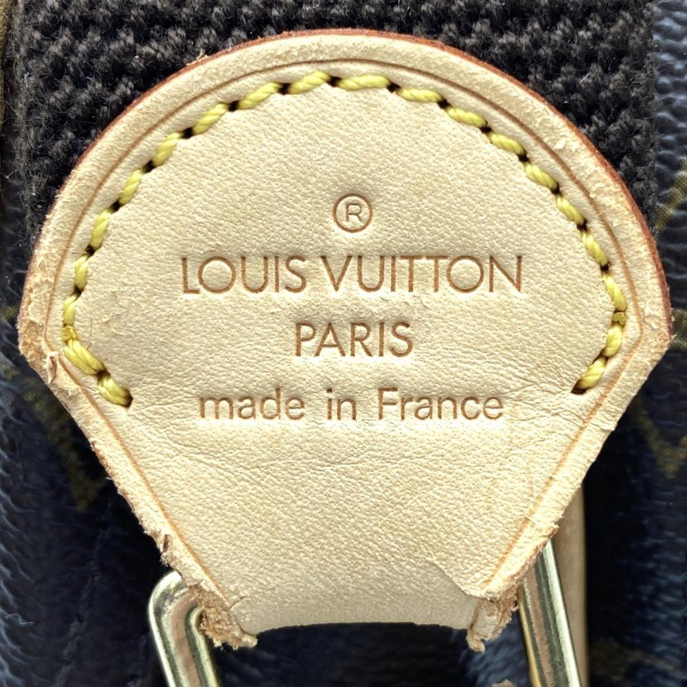 Louis Vuitton Reporter PM Shoulder Bag in Monogram Canvas and PVC in Brown, M45254 PRE-OWNED