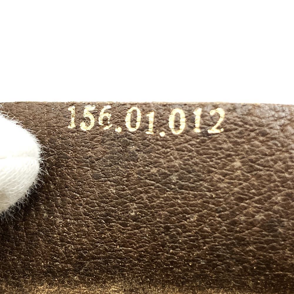 Old Gucci 156 01 012 Clutch Bag/Second Bag Sherry Line GG Supreme Canvas Beige PRE-OWNED