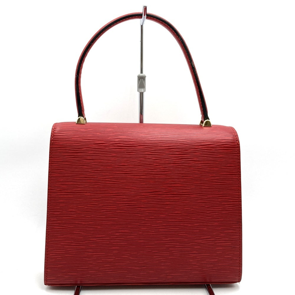 Louis Vuitton M52377 Malesherbes Handbag Epi Leather Red Pre-owned