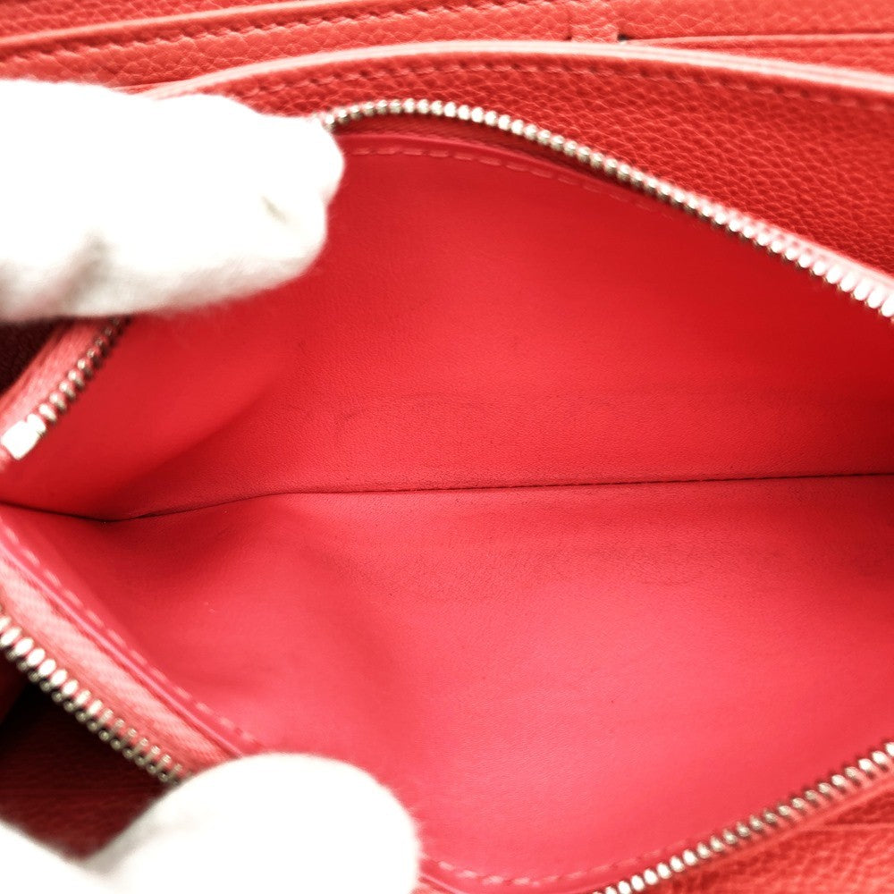 Louis Vuitton M69066 Zippy Lock Me Long Wallet in Blossom Pink Leather PRE-OWNED