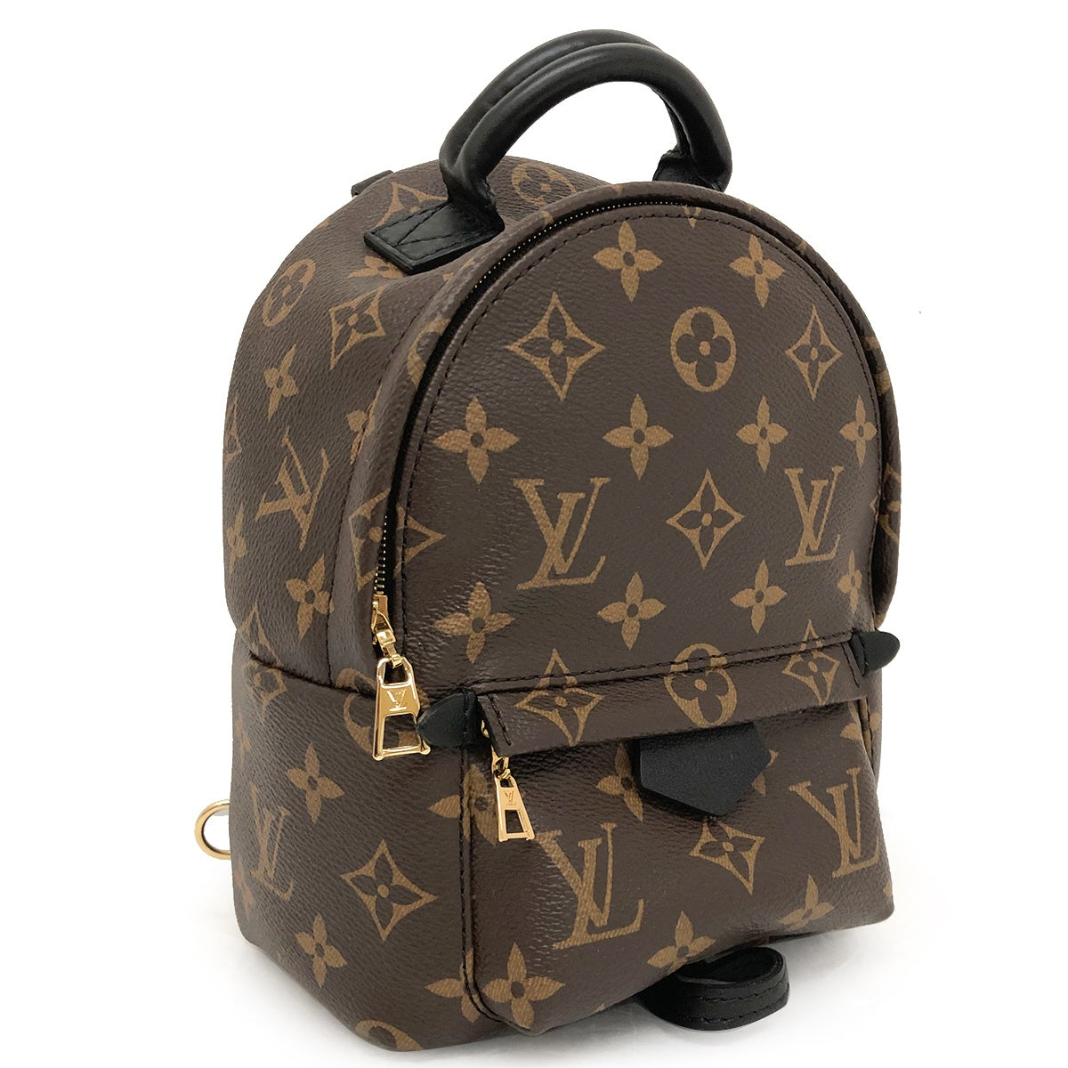 Louis Vuitton M44873 Palm Springs Mini Backpack/Daypack in Monogram Canvas/Leather, Brown, Unisex PRE-OWNED