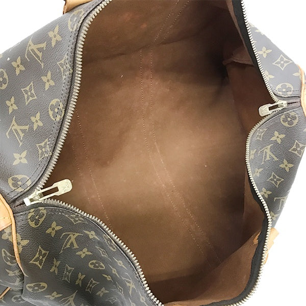 [CLEARANCE]Louis Vuitton M41426/Keepall 50 Boston Bag in Monogram Canvas/Leather Ebene/Brown, Unisex PRE-OWNED