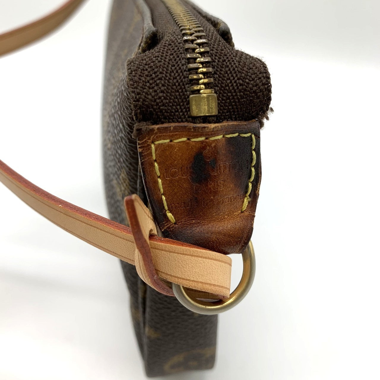 Louis Vuitton M51980 Pochette Accessoires Pouch Monogram Canvas Brown Pre-owned