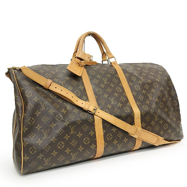 [CLEARANCE]Louis Vuitton M41412/Keepall Bandouliere 60 Boston Bag in Brown Monogram Canvas PRE-OWNED