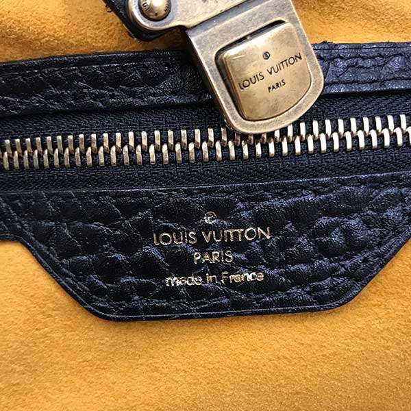 Louis Vuitton M95510/Monogram Denim XL Monogram Denim Shoulder Bag Black One-Shoulder Monogram Denim PRE-OWNED