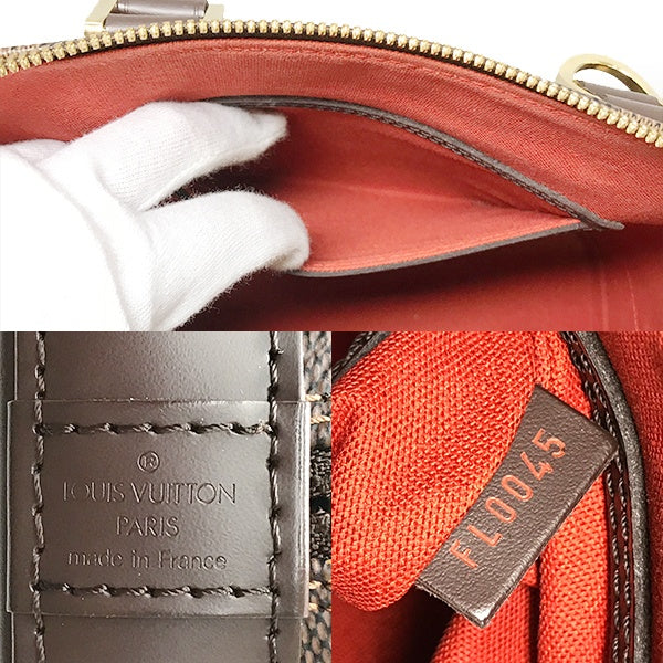 [CLEARANCE]Louis Vuitton N51131/Alma (old) Damier Canvas Handbag Brown Damier LV PRE-OWNED