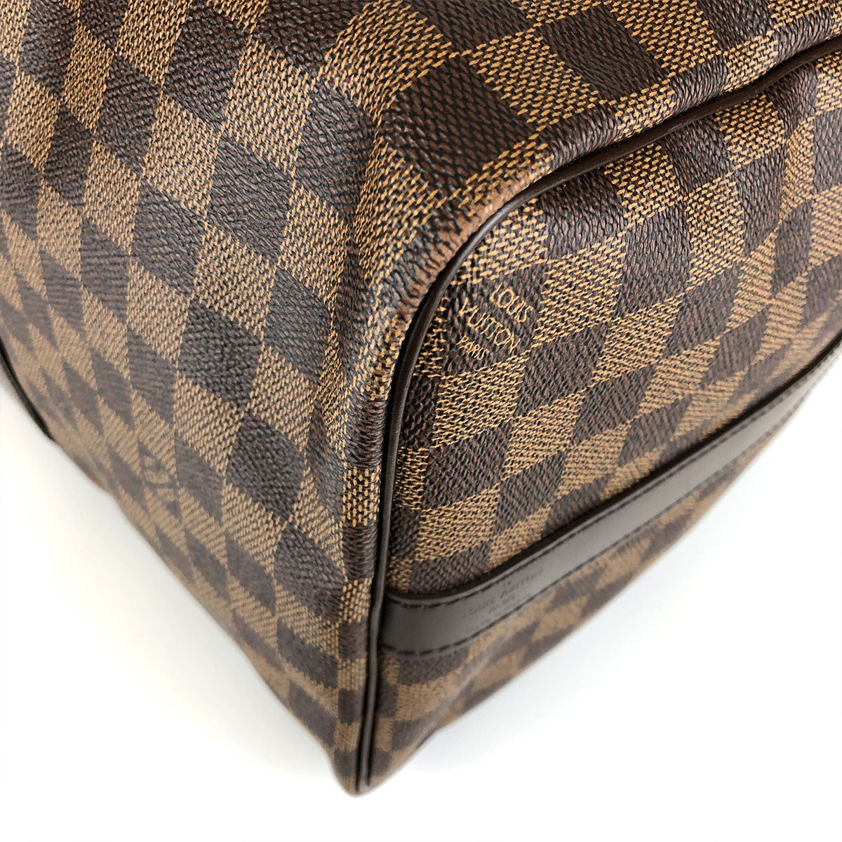 Louis Vuitton Keepall Bandouliere 45 N41428 Boston/Shoulder Bag, 2-Way, Damier Canvas/Leather, Damier Ebene Brown, Travel Bag, Unisex, Women's/Men's PRE-OWNED