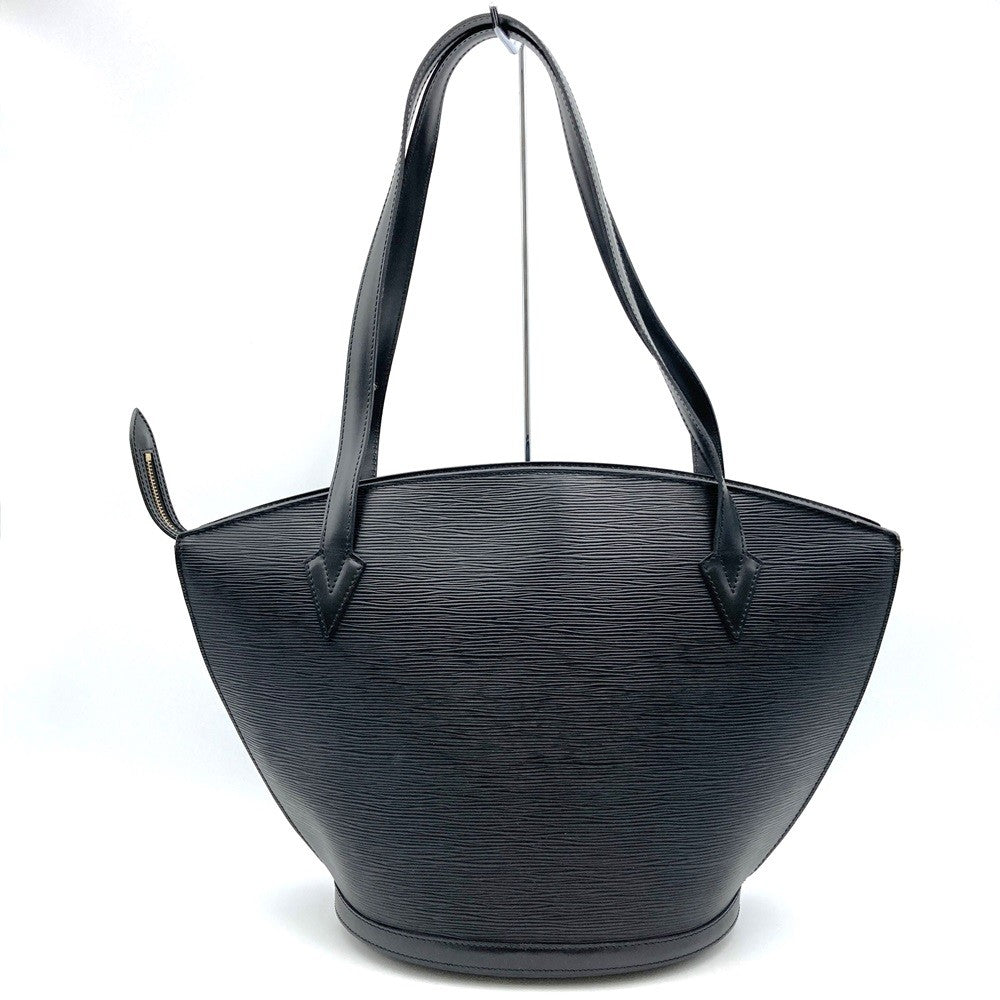 Louis Vuitton M52262 Saint Jacques Shoulder Bag Epi Leather Black Pre-owned