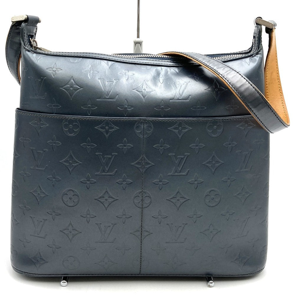 Louis Vuitton M55165 Sutter Shoulder Bag Monogram Matte Gray Pre-owned