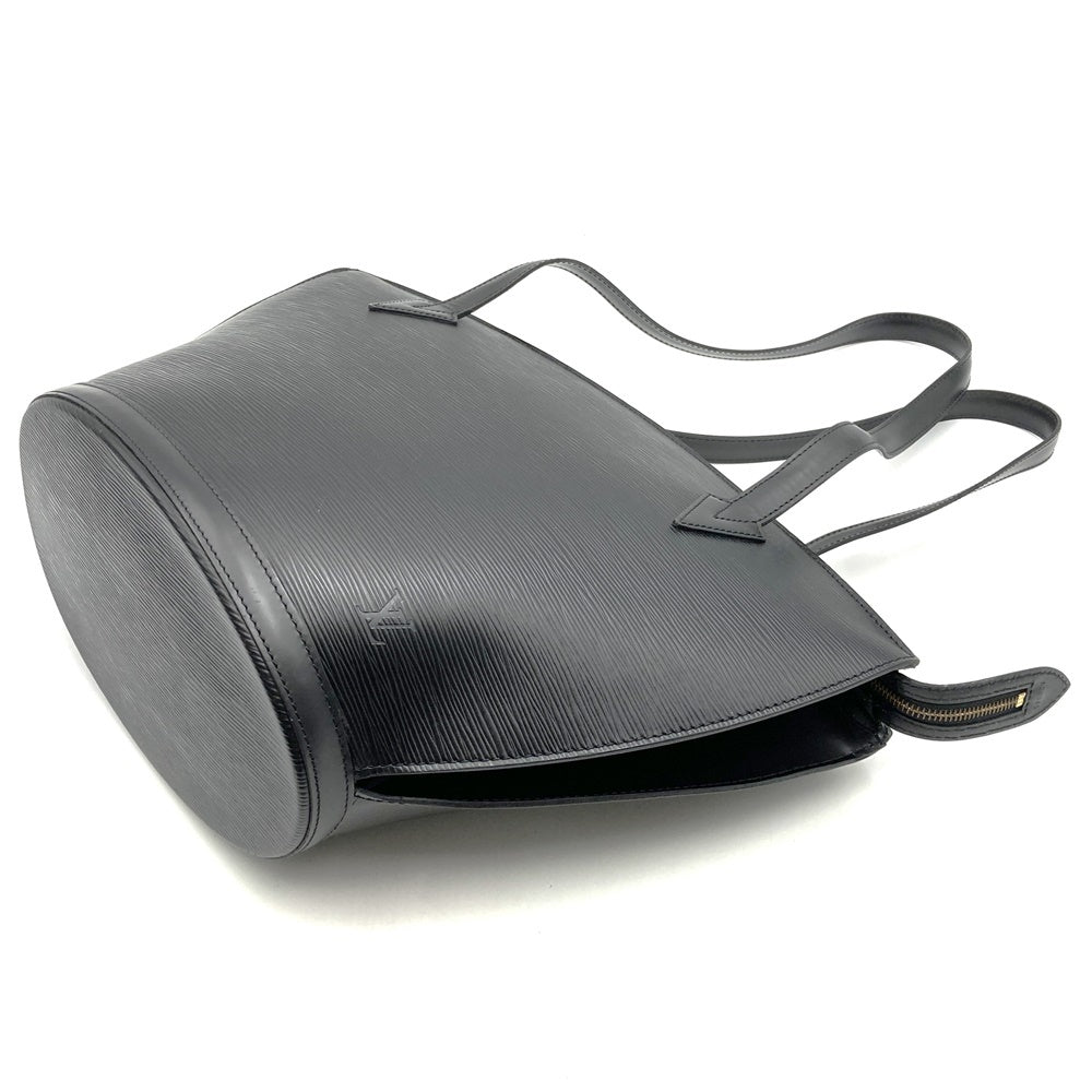 Louis Vuitton M52262 Saint Jacques Shoulder Bag Epi Leather Black Pre-owned