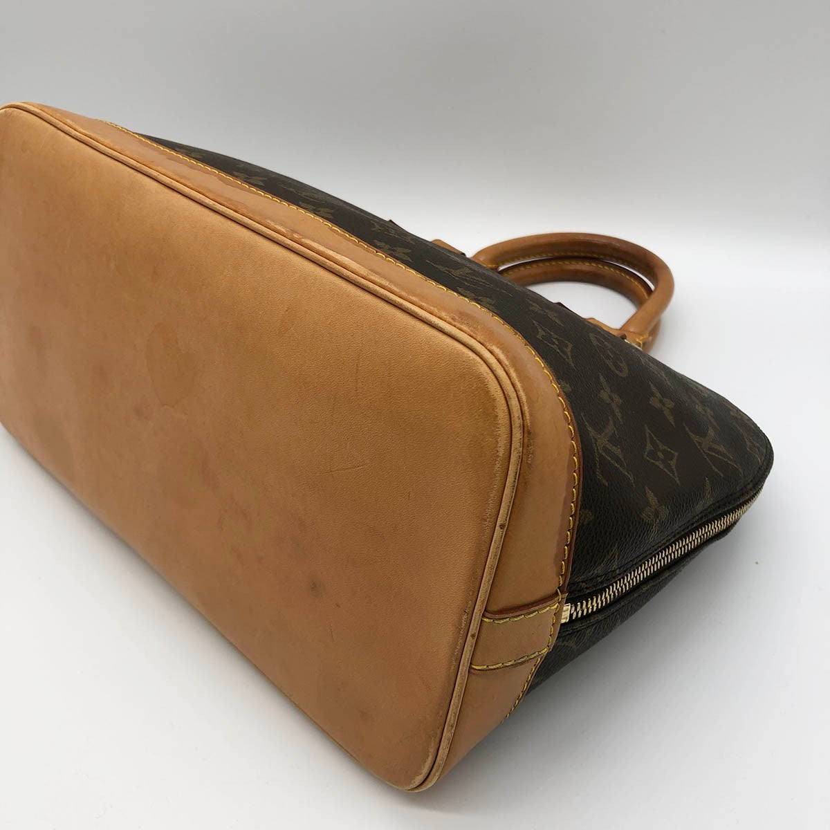 [CLEARANCE]Louis Vuitton M51130 Alma Handbag Monogram Canvas Brown PRE-OWNED
