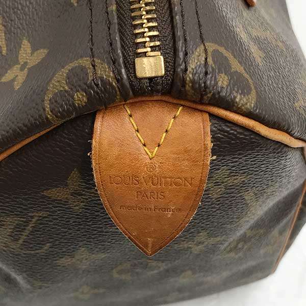 Louis Vuitton Speedy 25 Monogram Boston Bag/Handbag Brown M41528 PRE-OWNED