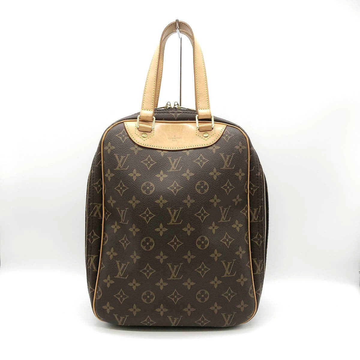 Louis Vuitton M41450 Excursion Shoe Case Monogram Brown Pre-owned