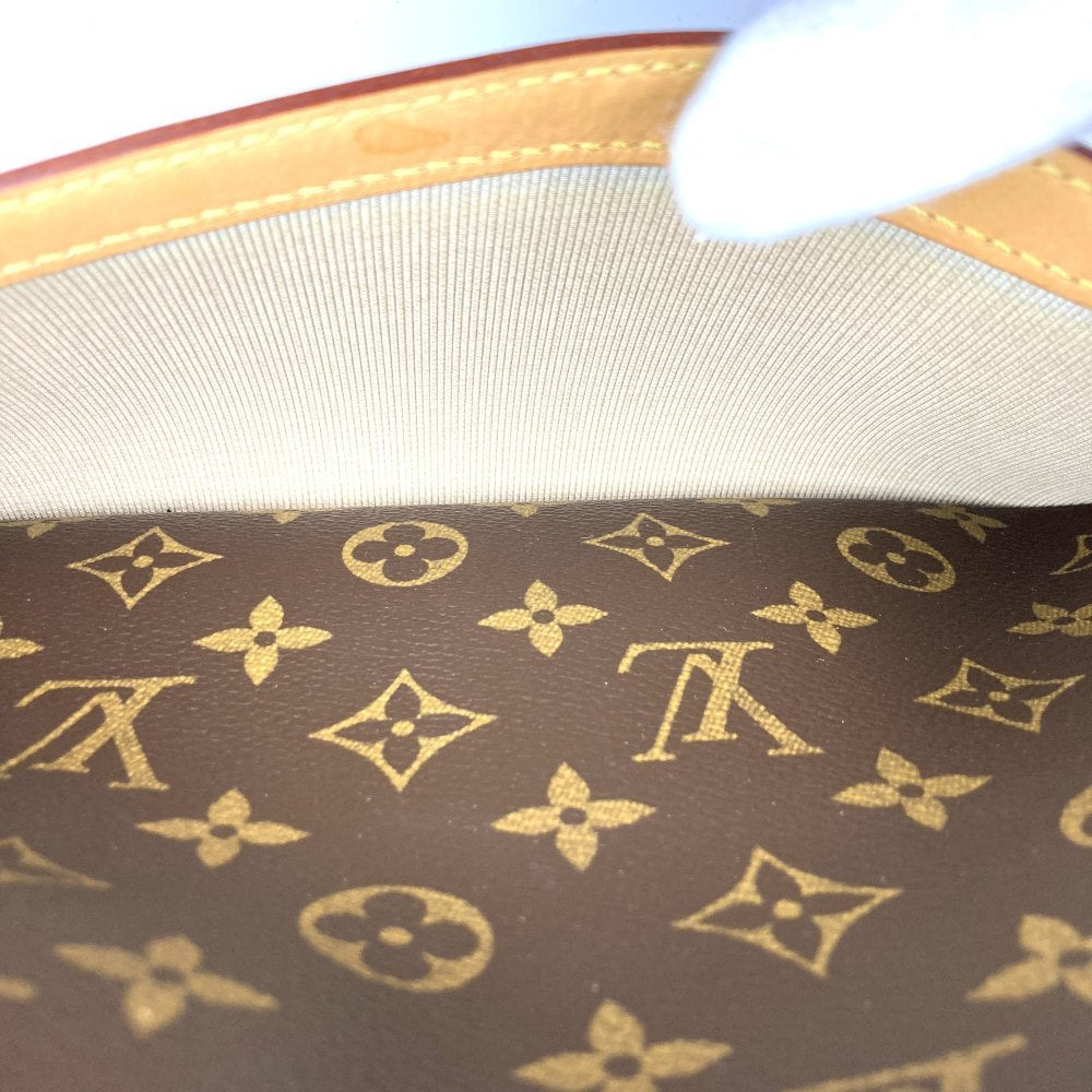 Louis Vuitton Reporter PM Shoulder Bag in Monogram Canvas and PVC in Brown, M45254 PRE-OWNED