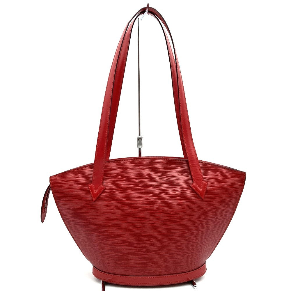 Louis Vuitton M52337 Saint Jacques Poignier Long Shoulder Bag in Red Epi Leather PRE-OWNED