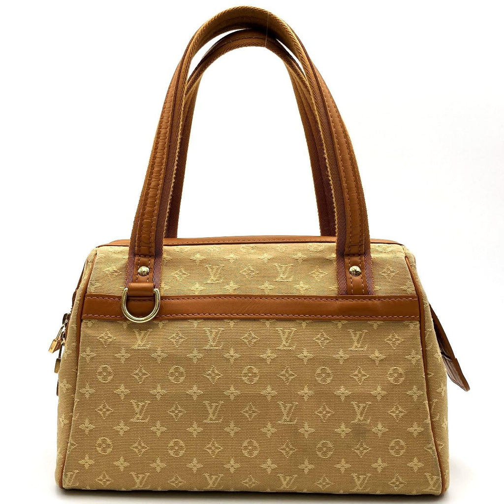 Louis Vuitton M92416 Josephine Handbag Monogram Mini Canvas Beige PRE-OWNED