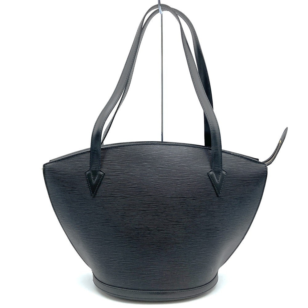 Louis Vuitton M52262 Saint Jacques Shoulder Bag Epi Leather Black Pre-owned