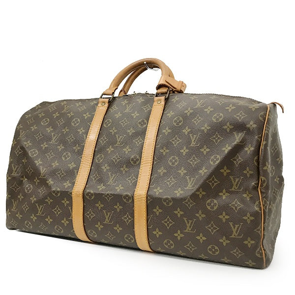Louis Vuitton M41424/Keepall 55 Boston Bag in Brown Monogram Canvas (LV) PRE-OWNED