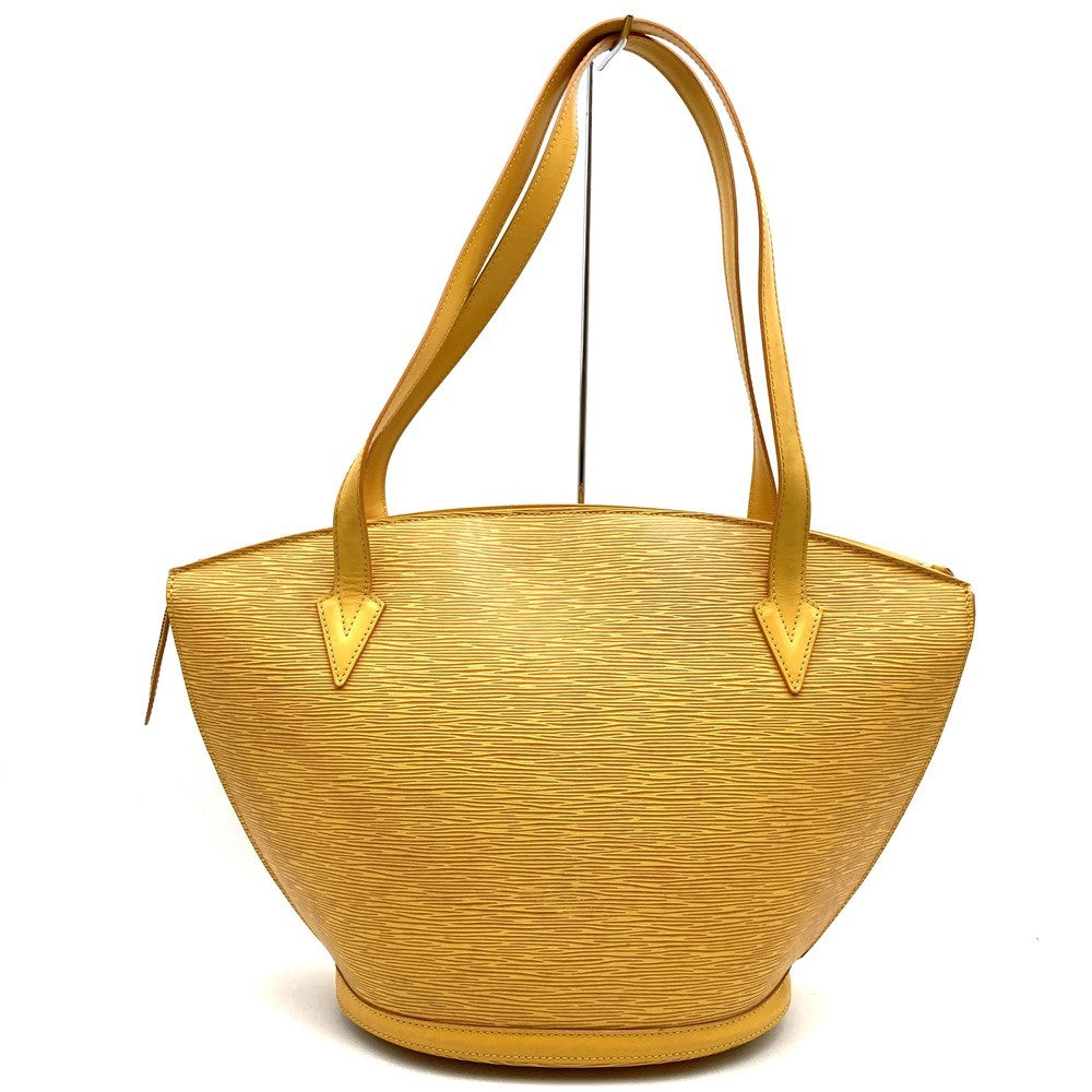 Louis Vuitton M52279 Saint Jacques Large Shoulder Bag Epi Leather Yellow Pre-owned