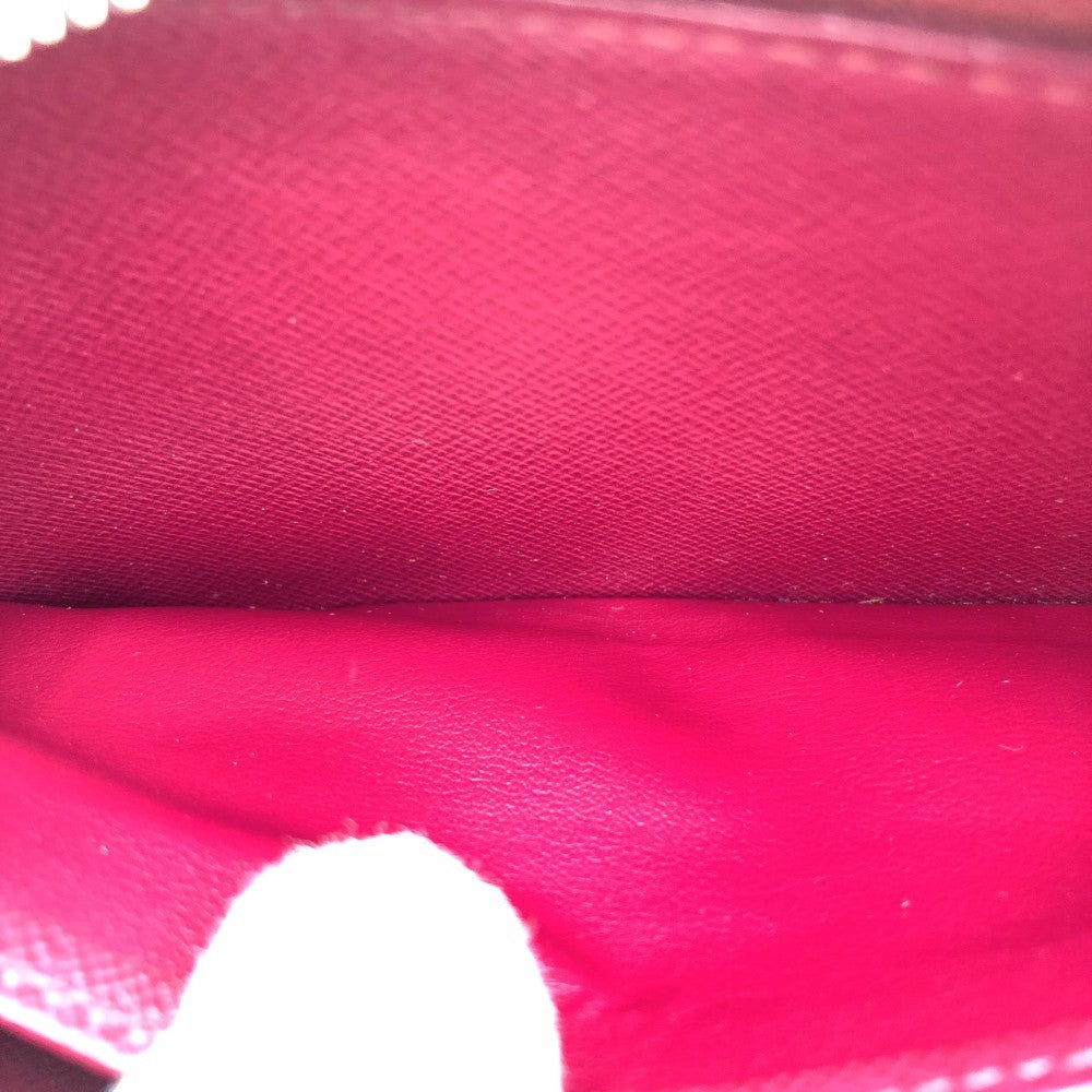 Louis Vuitton M60305 Zippy Wallet Long Wallet with Round Zipper, Fuchsia and Dark Pink Epi Leather PRE-OWNED