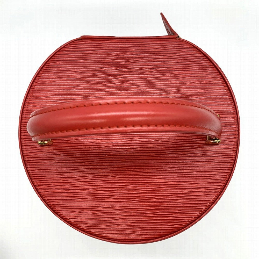 Louis Vuitton Cannes Vanity Bag, Makeup & Cosmetics Handbag, Epi Leather, Red, M48037 PRE-OWNED