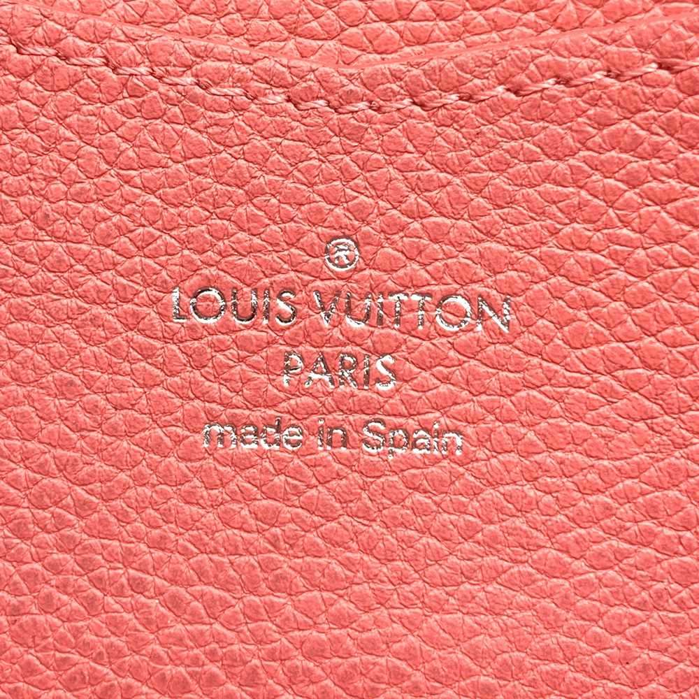 Louis Vuitton M69066 Zippy Lock Me Long Wallet in Blossom Pink Leather PRE-OWNED