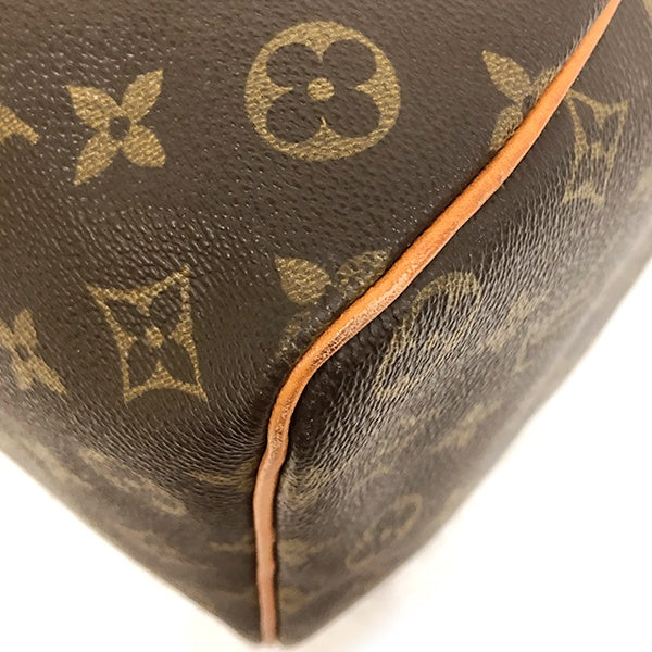 Louis Vuitton M41524 Speedy 35 Monogram Mini Boston Bag, Brown PRE-OWNED
