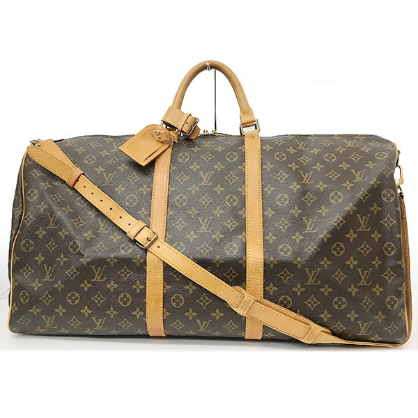[CLEARANCE]Louis Vuitton M41412/Keepall Bandouliere 60 Boston Bag in Brown Monogram Canvas PRE-OWNED
