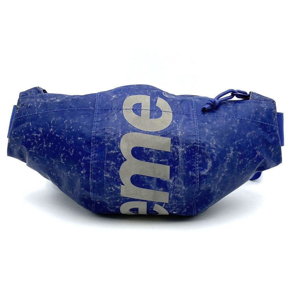 Supreme Reflective Waist Bag/Body Bag Waterproof Blue Pre-owned