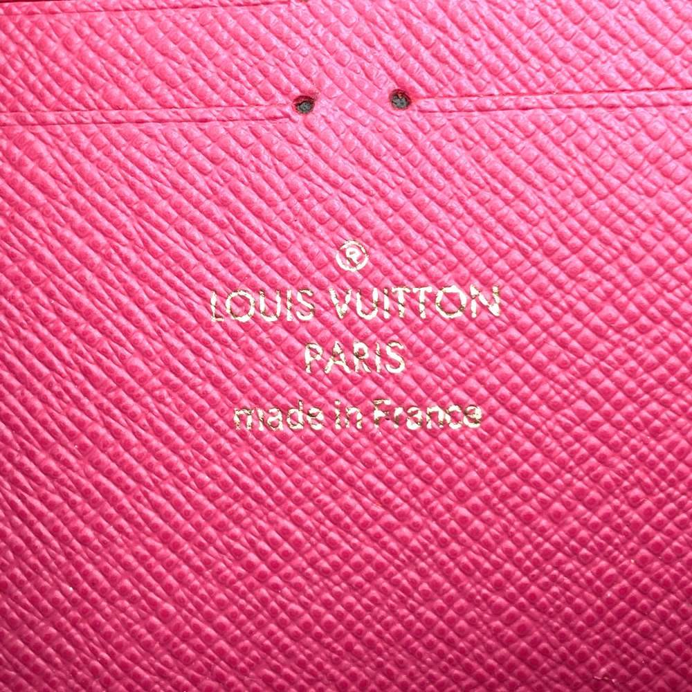 Louis Vuitton M60742 Portefeuille Clemence Long Wallet Monogram Canvas Brown Pre-owned