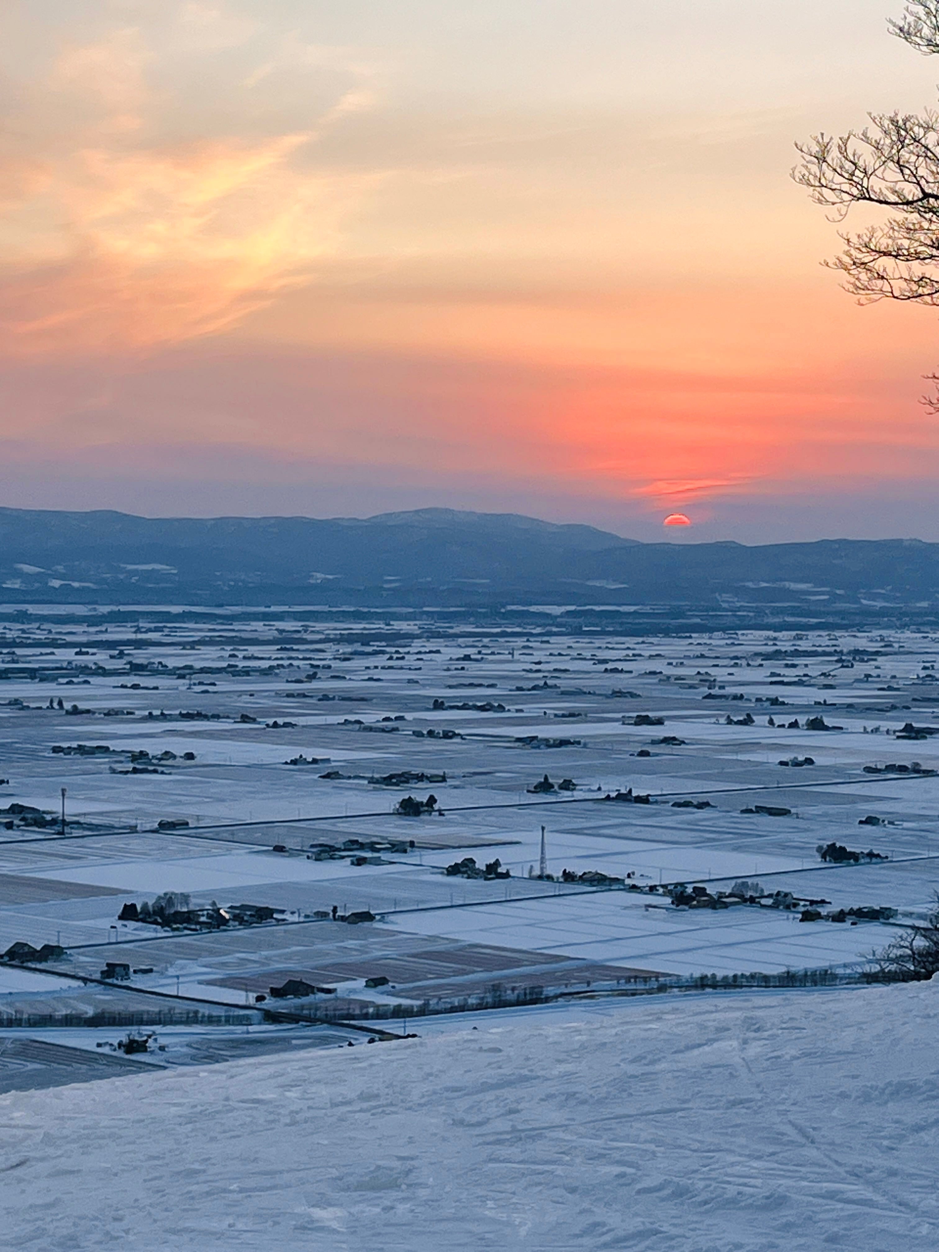 Hokkaido sunset
