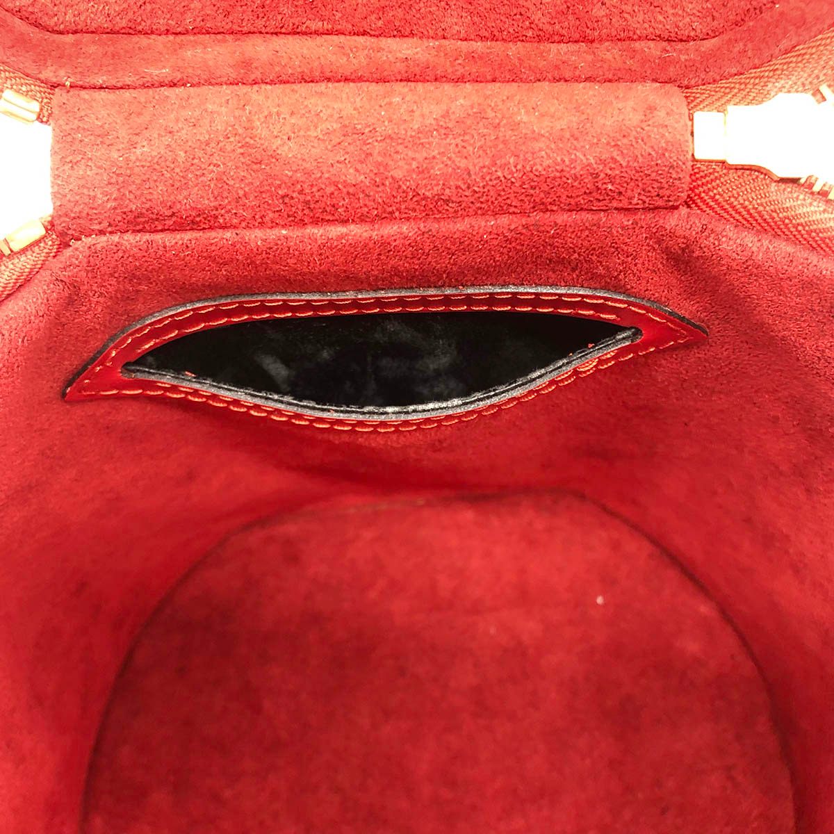 Louis Vuitton M48037 Cannes Epi Vanity Bag in Castilian Red PRE-OWNED