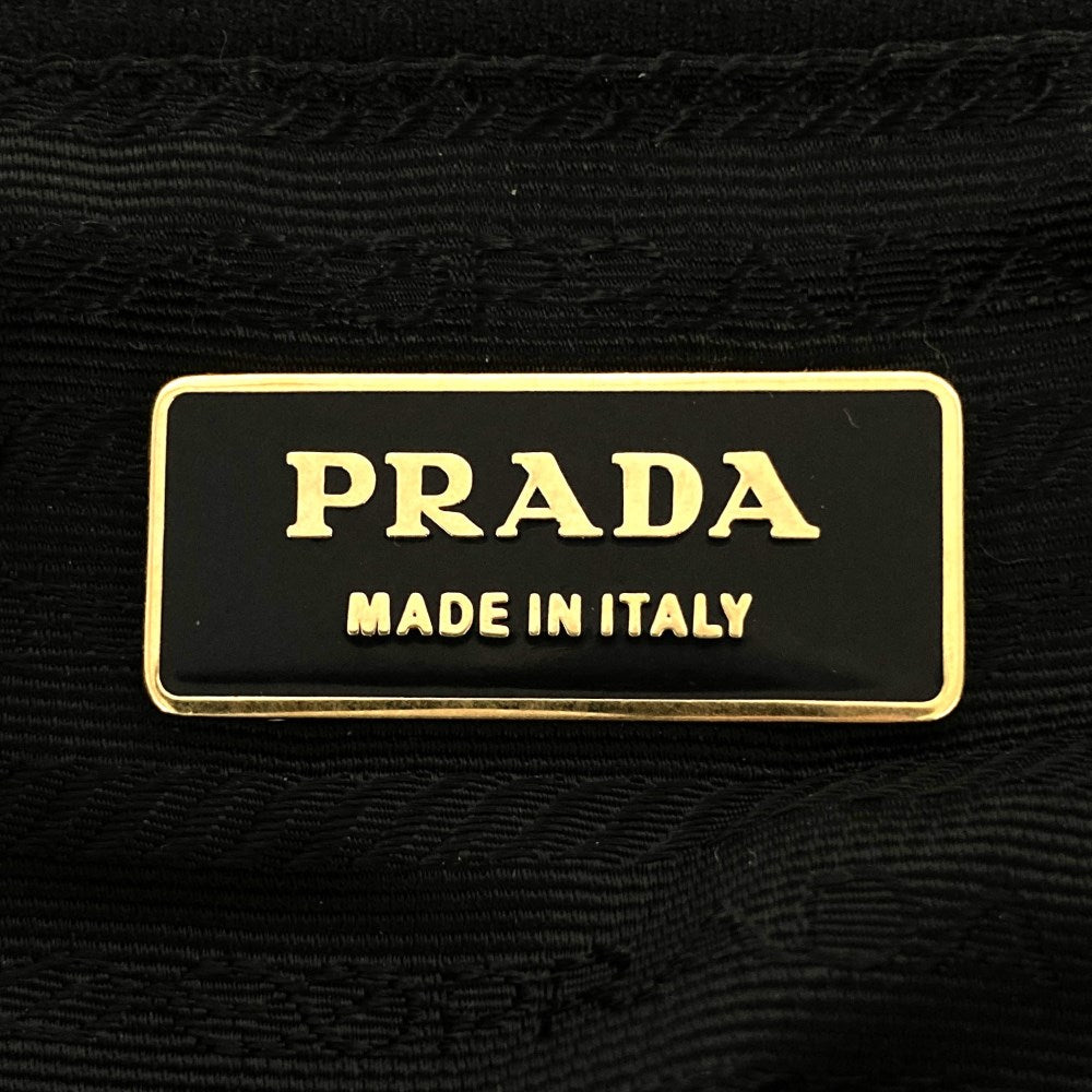 PRADA BT0220 Shoulder Bag, Nylon, with Lock, Khaki Brown, Women's/Men's Fashion, Vintage, Gift, PRE-OWNED