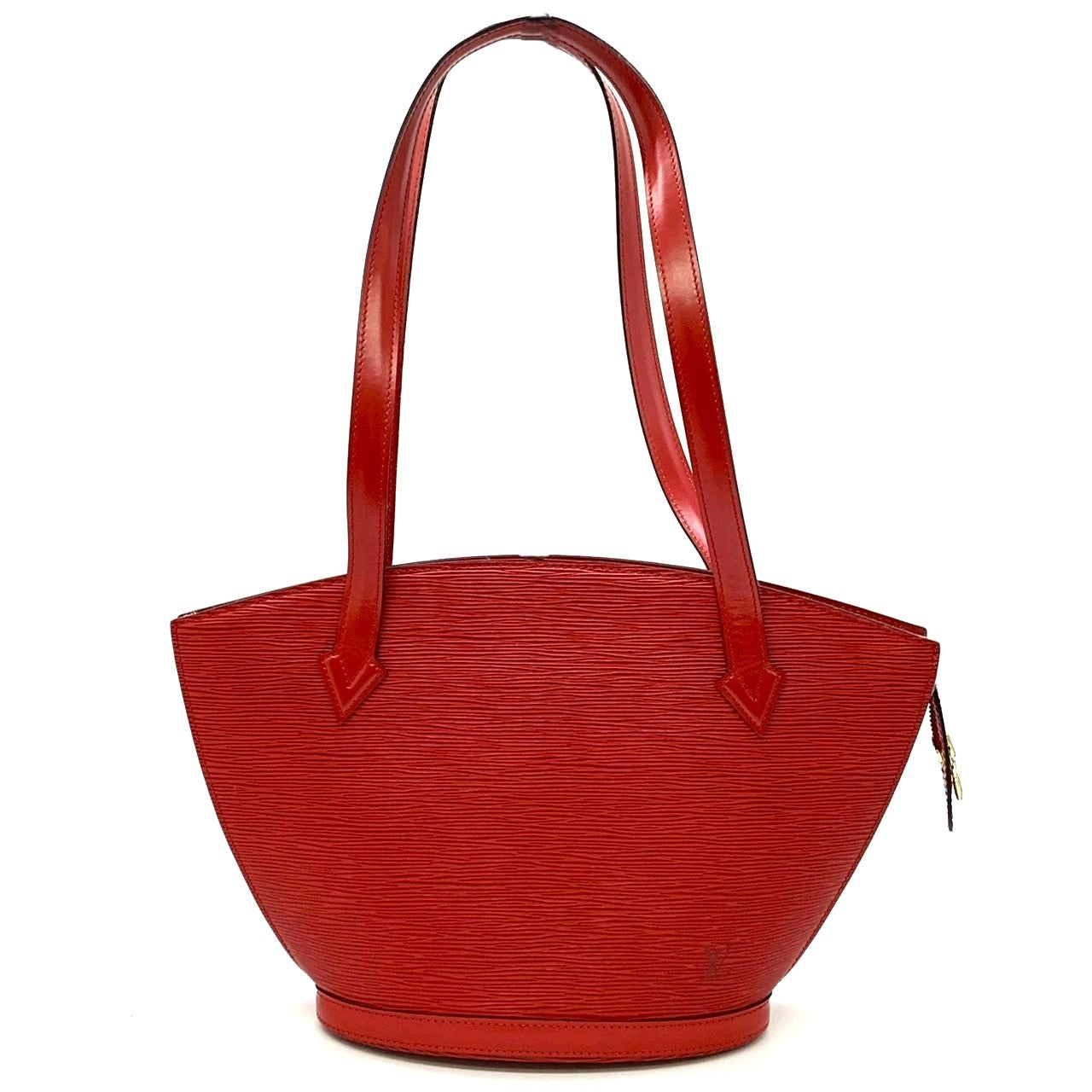 Louis Vuitton M52337 Saint Jacques PM Shoulder Bag Epi Leather Red Pre-owned