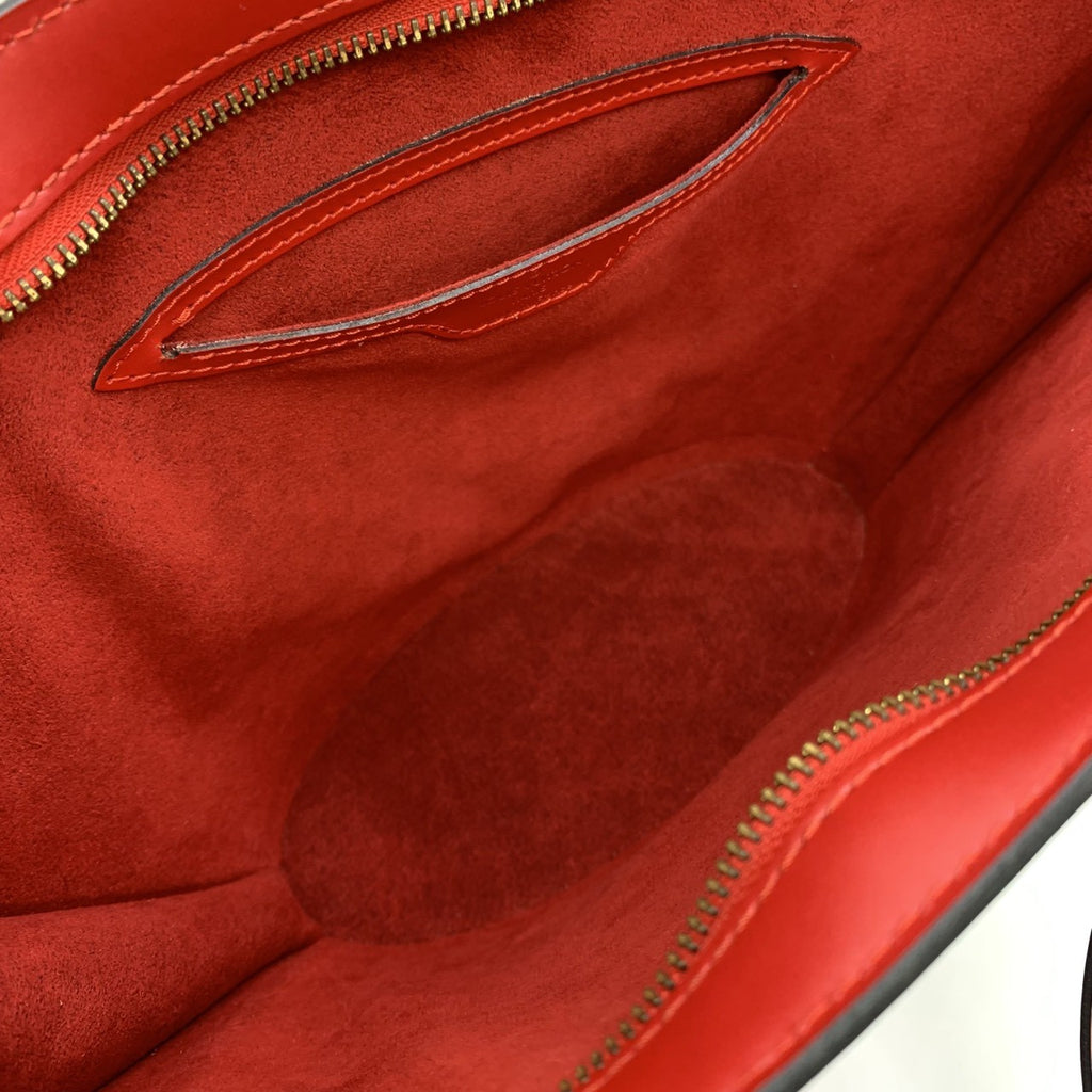 Louis Vuitton M52337 Saint Jacques PM Shoulder Bag Epi Leather Red Pre-owned