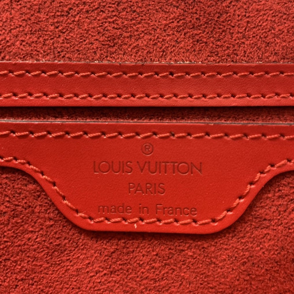 Louis Vuitton M52337 Saint Jacques PM Shoulder Bag Epi Leather Red Pre-owned