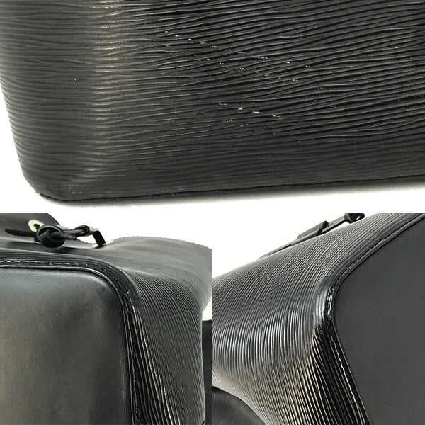 Louis Vuitton M54366 NeoNoe Shoulder Bag Epi Leather Black Pre-owned