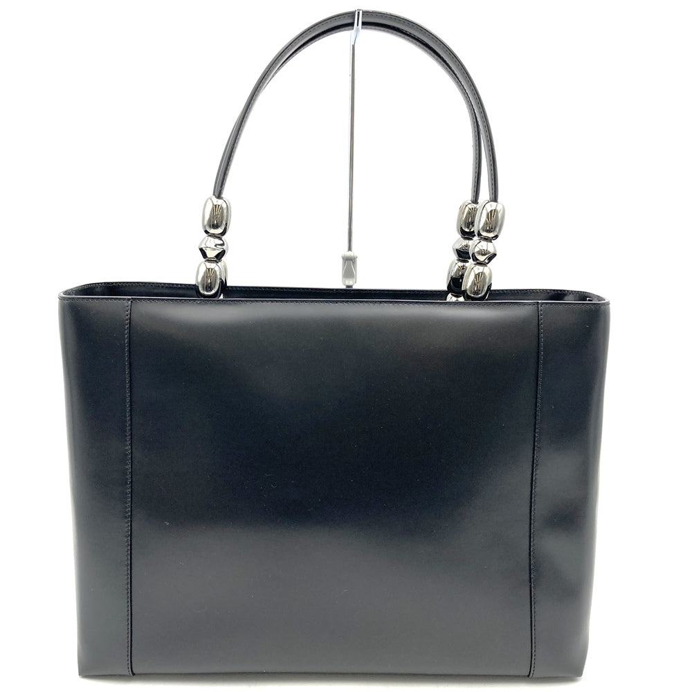 Dior MA0949 Maris Pearl 2-Way Handbag/Shoulder Bag Leather Black Pre-owned
