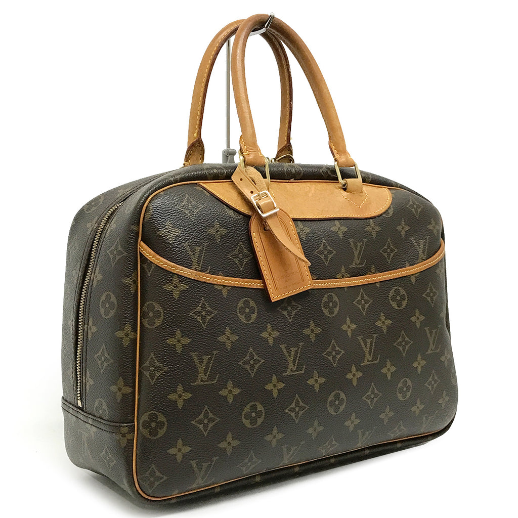 Louis Vuitton M47270 Deauville Handbag Monogram Canvas Pre-owned