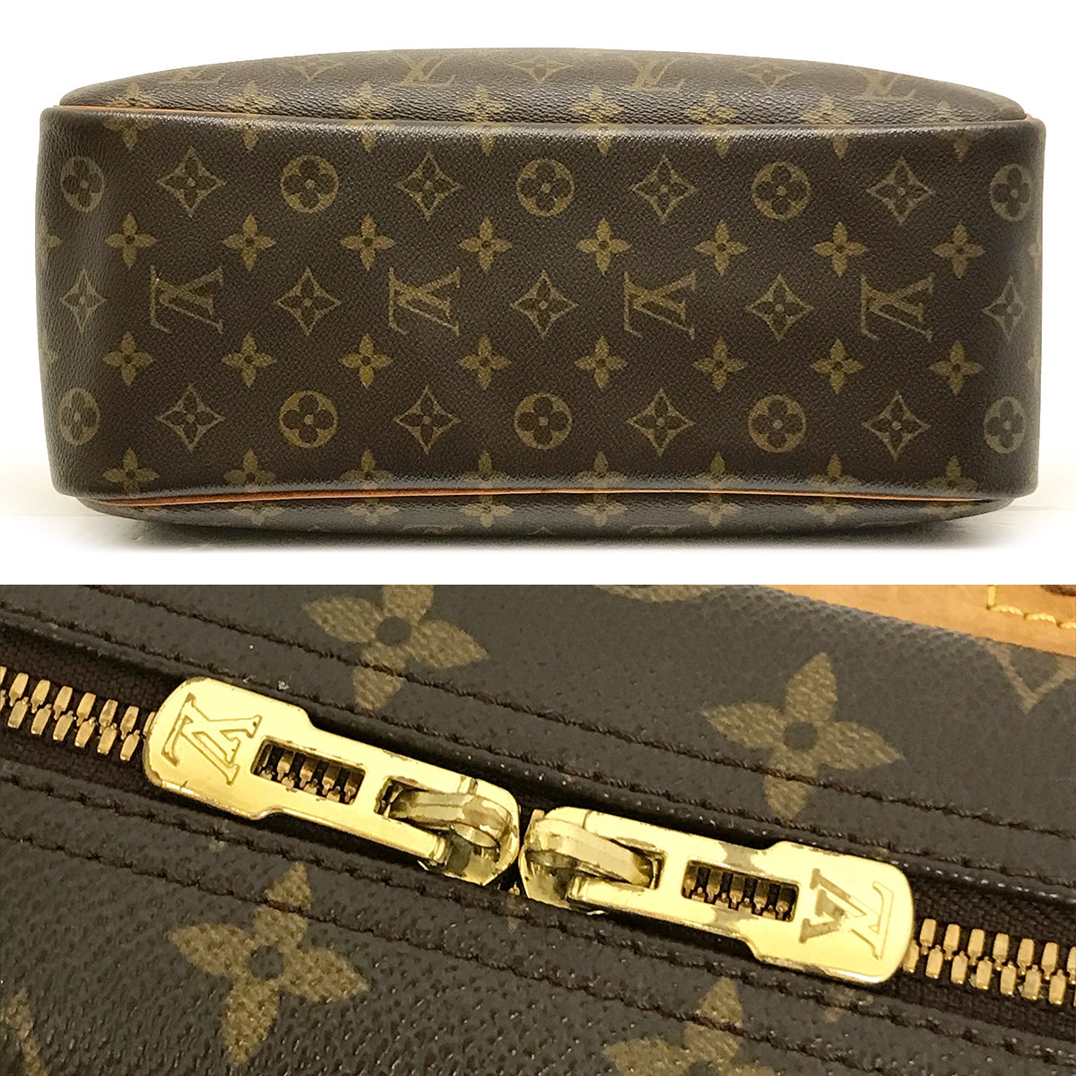 Louis Vuitton M47270 Deauville Handbag Monogram Canvas Pre-owned