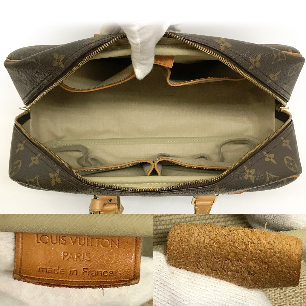 Louis Vuitton M47270 Deauville Handbag Monogram Canvas Pre-owned
