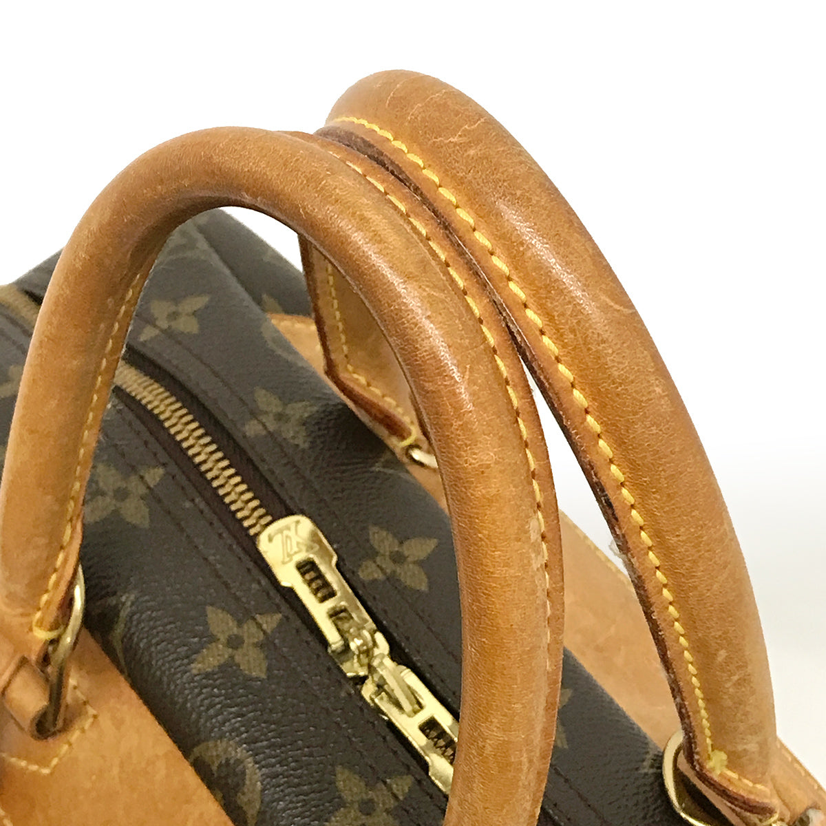 Louis Vuitton M47270 Deauville Handbag Monogram Canvas Pre-owned