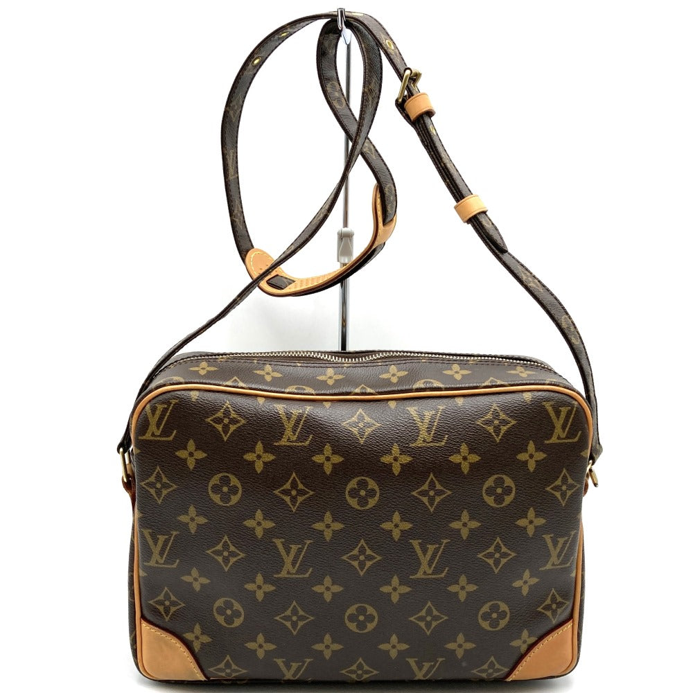 Louis Vuitton M45244 Nile Shoulder Bag Crossbody Brown Monogram Pre-owned