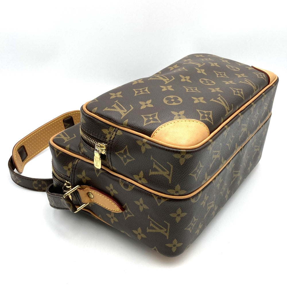 Louis Vuitton M45244 Nile Shoulder Bag Crossbody Brown Monogram Pre-owned