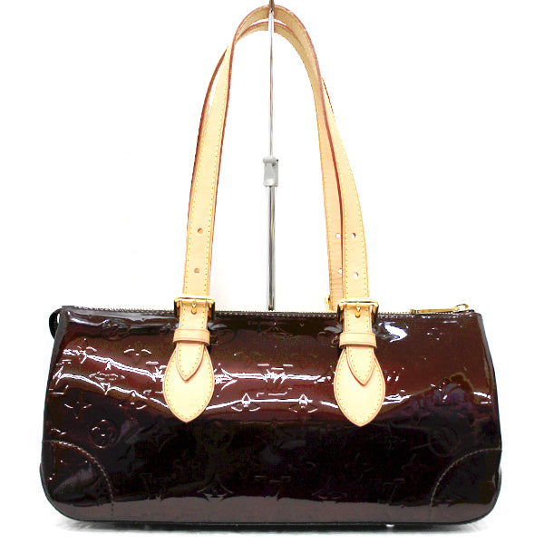Louis Vuitton M93510 Rosewood Avenue Shoulder Bag/Handbag Monogram Vernis Amaranth/Bordeaux Pre-owned