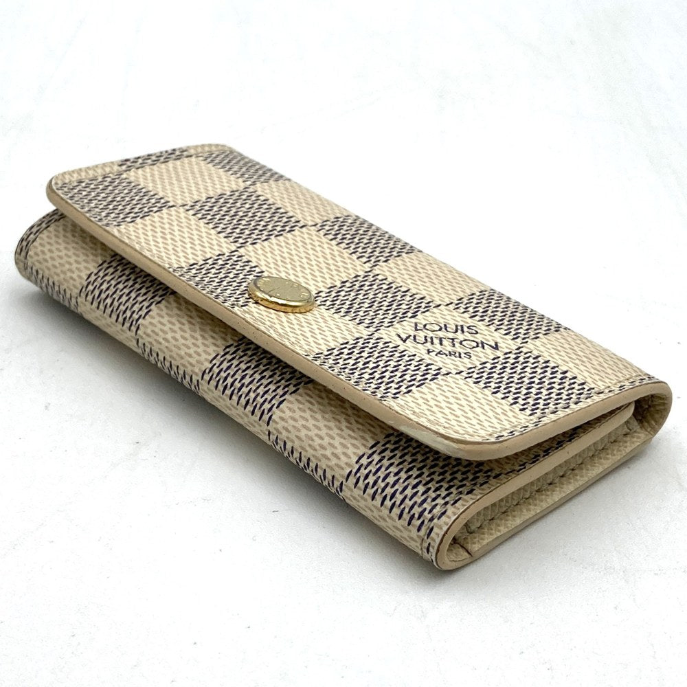 Louis Vuitton N60020 Multicles 4 Key Case Damier Azur Pre-owned