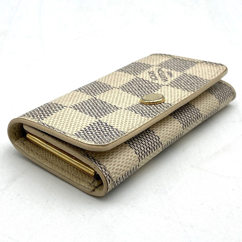 Louis Vuitton N60020 Multicles 4 Key Case Damier Azur Pre-owned