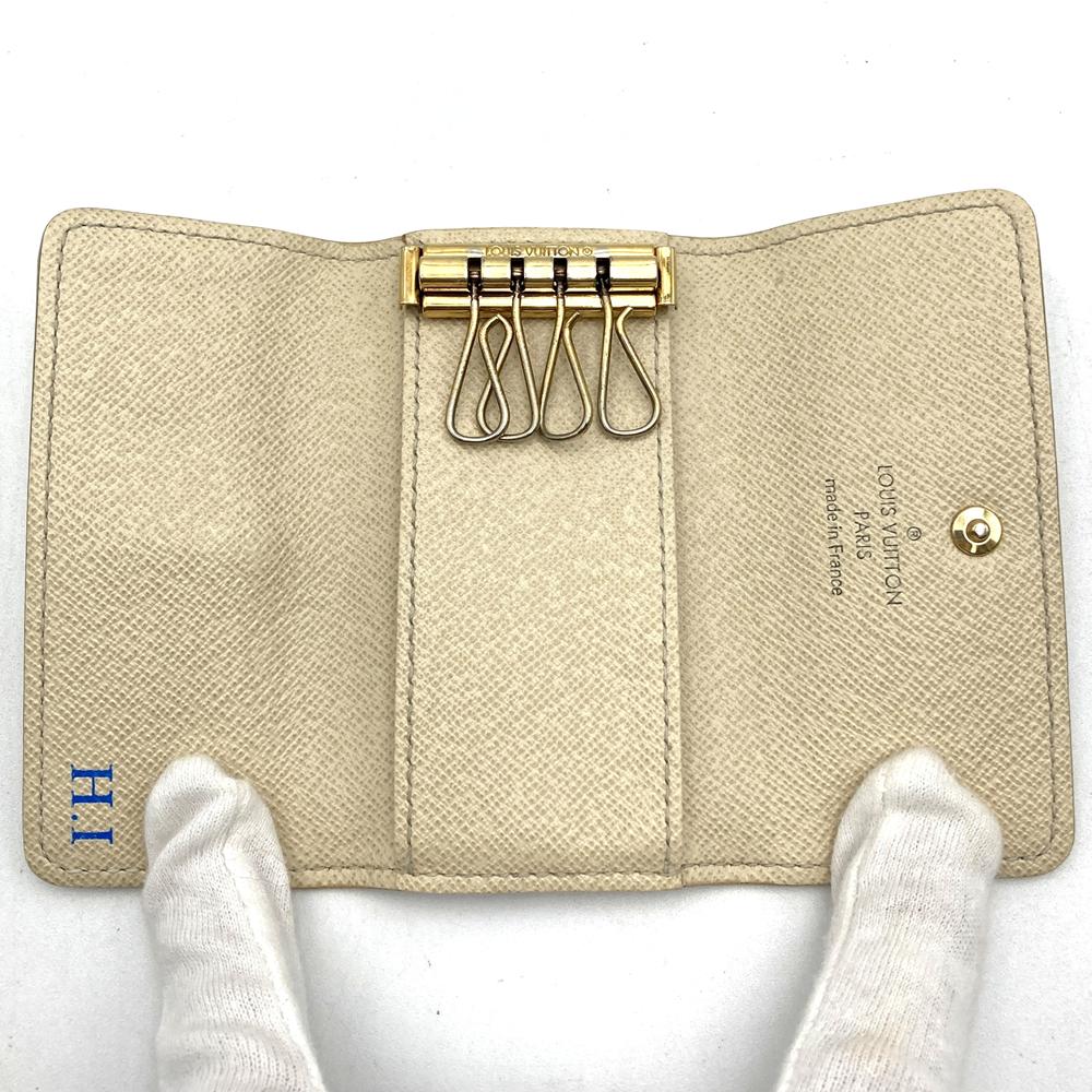 Louis Vuitton N60020 Multicles 4 Key Case Damier Azur Pre-owned