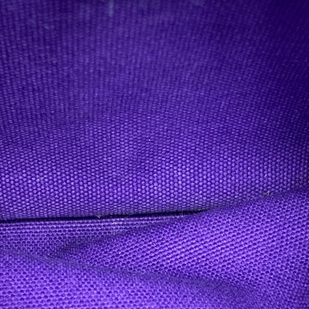 Prada BN1872 Canapa Large Tote Bag/Handbag Denim Purple Pre-owned