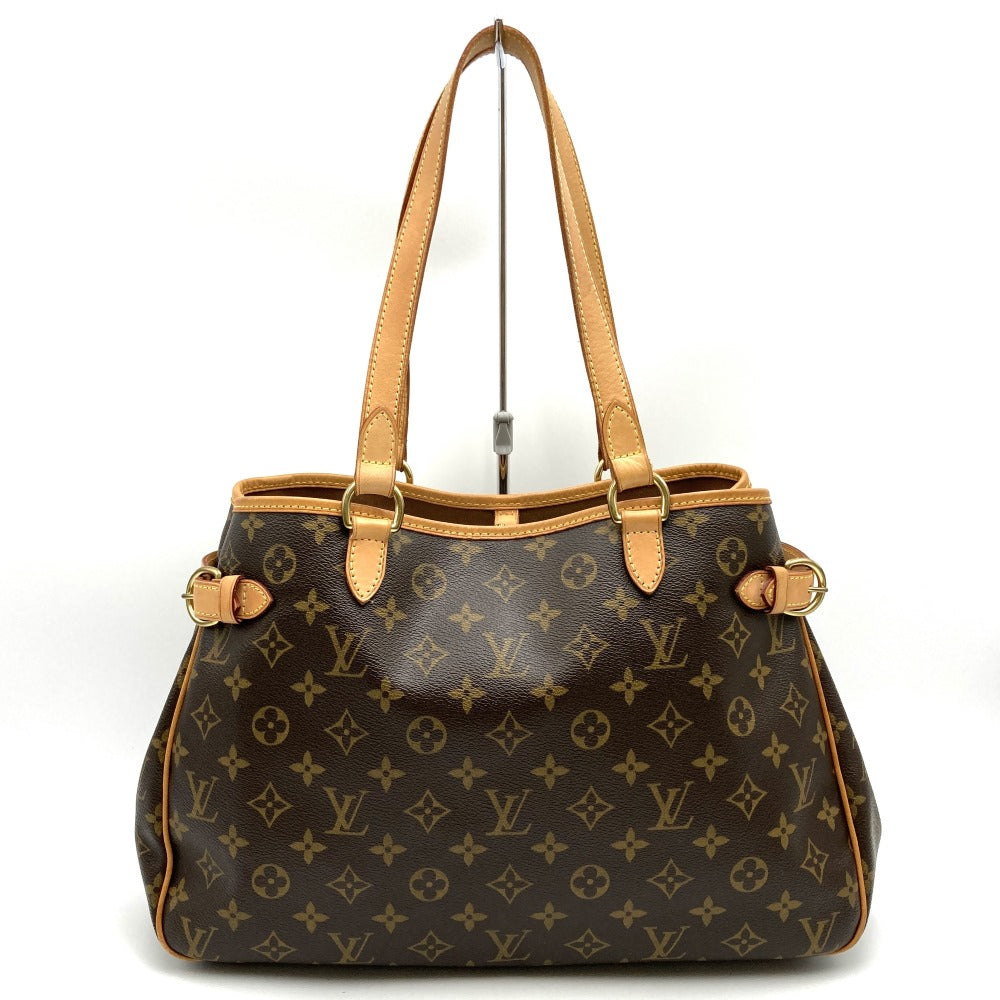 Louis Vuitton M51154 Batignolles Horizontal Handbag Monogram Brown Pre-owned